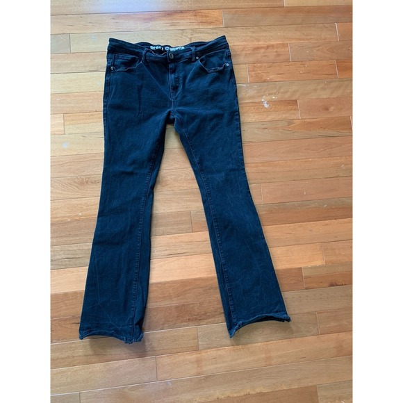 Rebel Minds Men's Black Denim Jeans Size‎ 38 32 (hem cut down from 35), Cotton+ - Picture 2 of 7